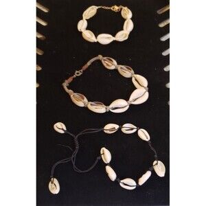 Beach, Boho, Whimsy - 3 Pooka Bracelets with Different Features